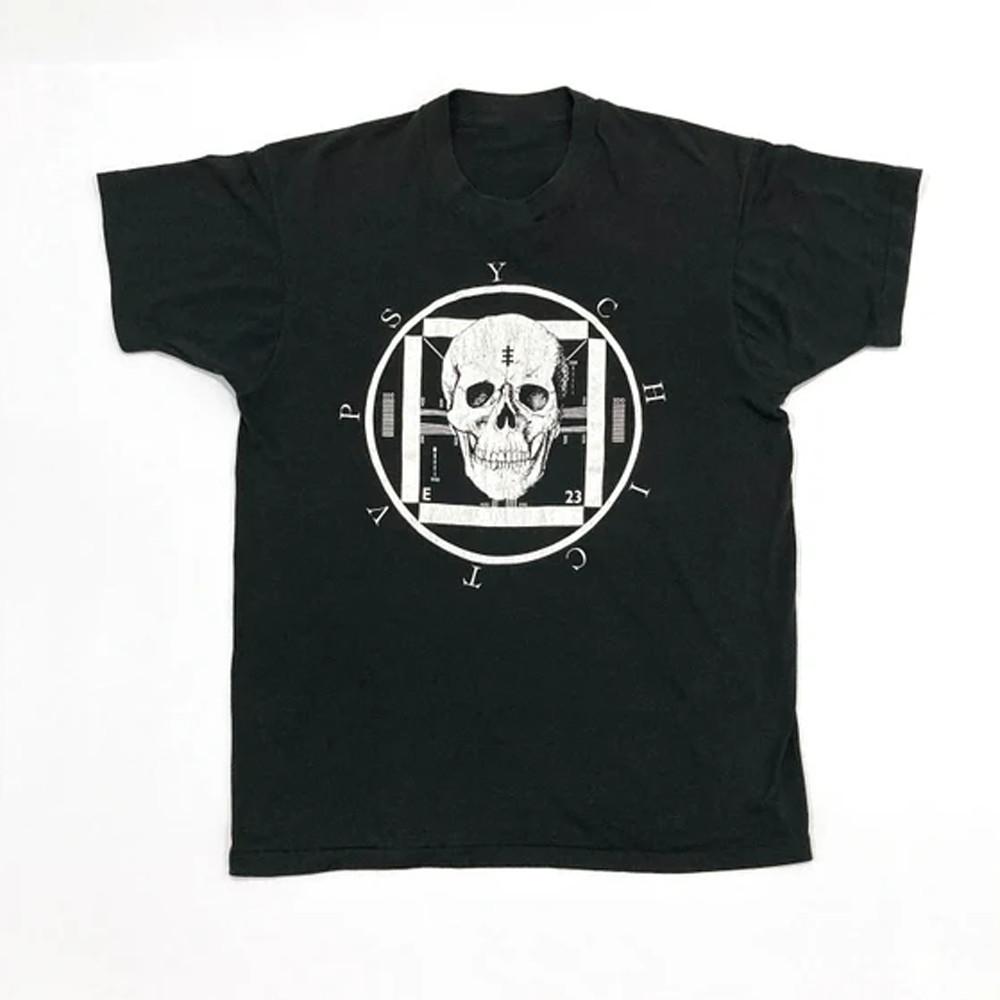 Psychic TV Vintage 1990 Concert Tour T Shirt Band Full Size S-5XL Unisex T-Shirt L