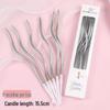 Spiral Curve Line Rubber Candle Decoration