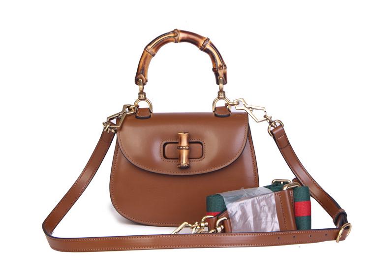 

Женская сумка из бамбуковой кожи в стиле ретро - оригинальная ручная работа, реплика дизайна Small