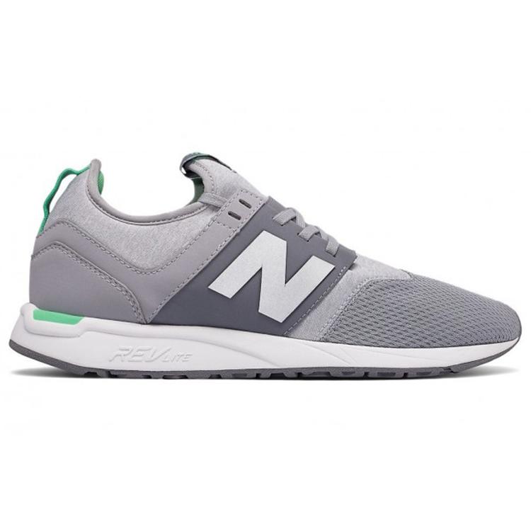 New New Balance 247 Silver Mink Vivid Jade Women's