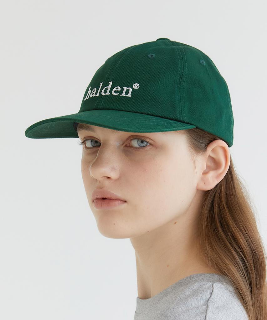 Hallen Halden Trademark Logo Ball Cap (C001_Deep Green)