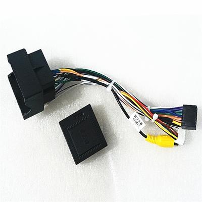 16 Pin Car Android Stereo Wiring Harness With Canbus Box For Peugeot 3008/2008/ For Citroen C4 For C-Quatre