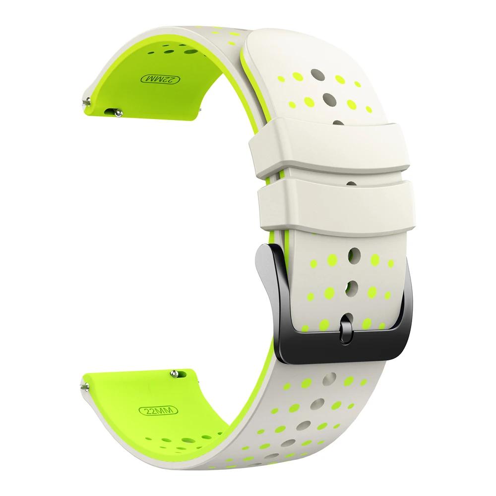 

22mm Silicone Strap For Garmin Forerunner 570 47mm 265 255 Music Soft Sports Bracelet For Garmin Venu4 45mm 3 2 Vivoactive4 Band 22mm Universal