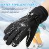 Durable And Safe Yanbiguo Snow Gloves For Men&Women Thicken Fleece Warm Waterproof Skiing Gloves With Pocket And Touchscreen Functionality