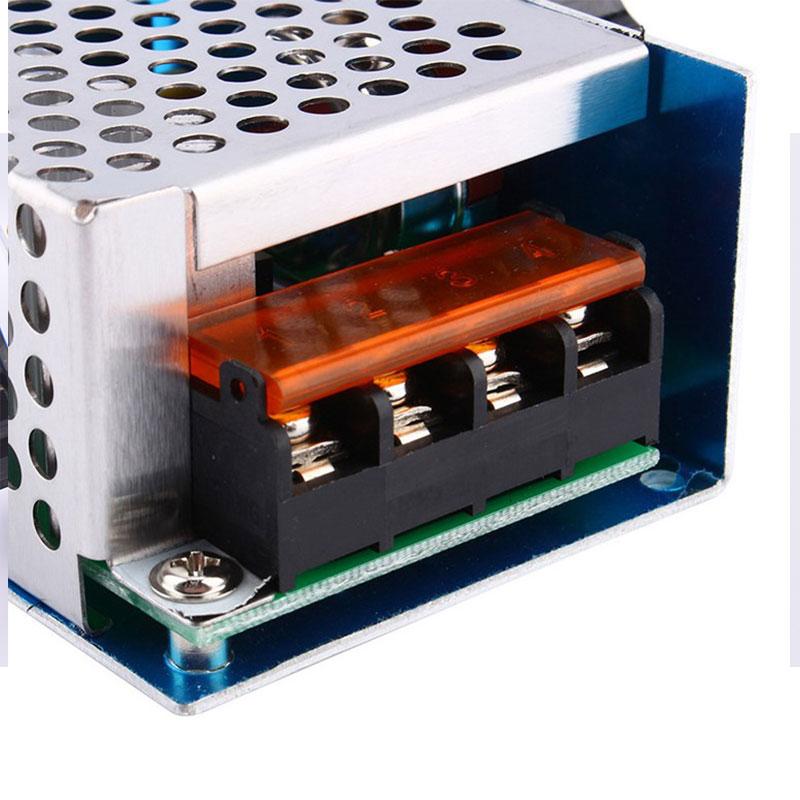 220V AC Regulator de tensiune Controlul vitezei motorului Pwm Controller Scr 4000W Redresor