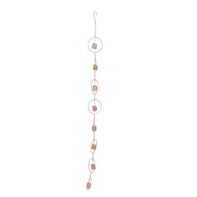 Rain Chain Wind Chime Multipurpose Innovative Exquisite Weatherproof Metal Bell Windchimes for