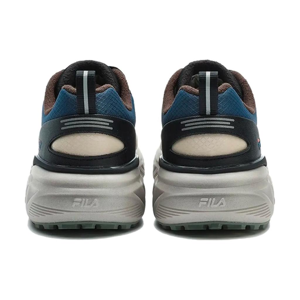 New FILA Low Top Running Shoes Men's Gray Blue A12M341218FSC