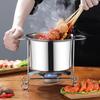 SMVP Stainless Steel Skewer Hot Pot Set with Lid
