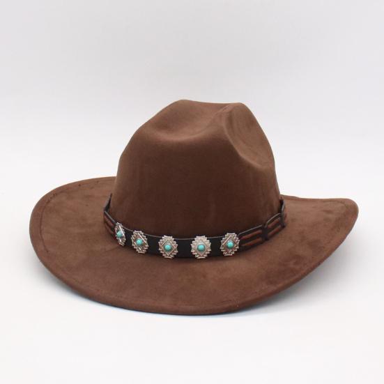 Western Cowboy Hat for Men And Women Shapeable Wide Brim