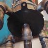 Retro Table Lamp Industrial Rocket Ship Light Steampunk Lamps Decor