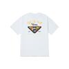 Vans Letter Print Crew Neck Straight Cut Short Sleeve T-Shirt Men Tops White VN000BYXWHT1