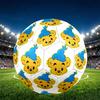 Bamse Print Size 5 Soccer Ball, PU Wear Resistant Football for Match Training and Daily Practice, Birthday Gift for Soccer Fans