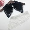 1 stück Modische Frauen Gefälschte Abnehmbare Hemd Spitze Dekorative Kragen Falsche Bluse Top Frauen Kleidung Zubehör