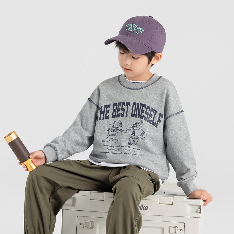 Boys Casual Print Sweatshirt Pullover 160