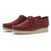 ClarkS W S Wallabee. 26179317 Deep Red Sde