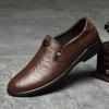Fashion High-quality Loafers Casual Shoes Men's Leather Breathable and Comfortable Men Casual Men's Leather Fashion Trend Leather Shoes