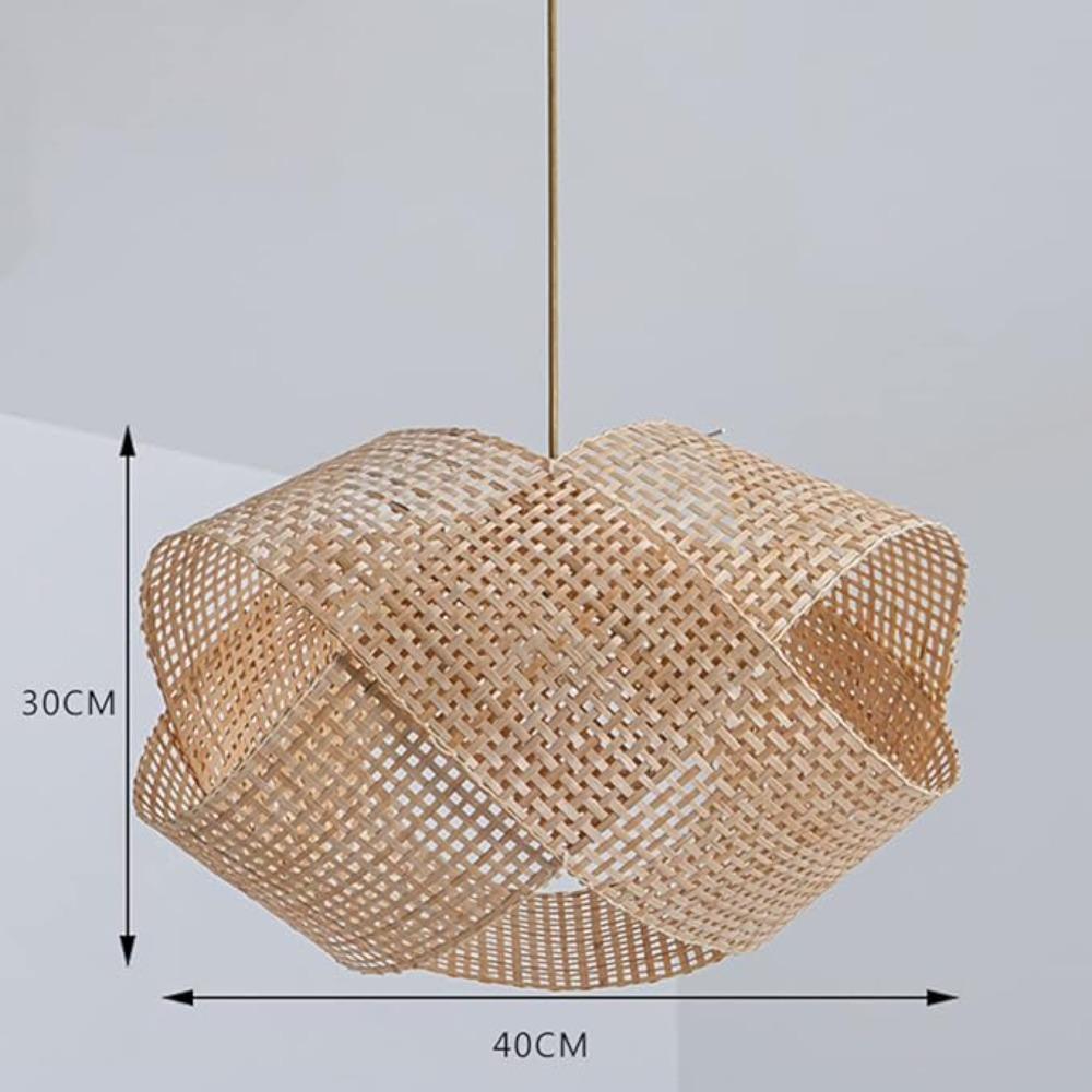 

Бамбуковая люстра, бамбуковый дзен, чайная комната, чайный столик, креативный фонарь, бамбуковый абажур, лампа из бамбукового плетения, ресторан NO BULB