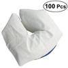 Disposable Non-Woven U Type Headrest Pillow Spa Salon Bed Table Paper Beauty Massage Face Cradle Head Rest Covers