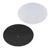 2Pcs Acrylic Turntable Slipmat Record Platter Player 12in Vinyl Slip Mat Non Static Dustproof DJ Equipment Accessories