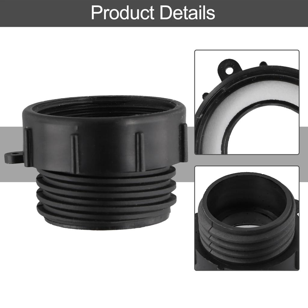 IBC Tank Adapter For Schutz Valve 62mm Fine Thread To 60mm Coarse Thread Fittings Garden Water IBC Tank Cap Adaptor Connector