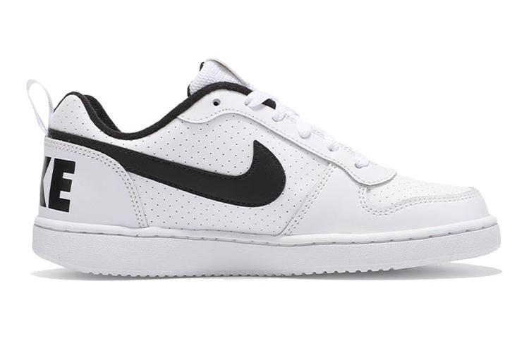 Nike Court Borough Low 'Summit White Black' GS 839985-101