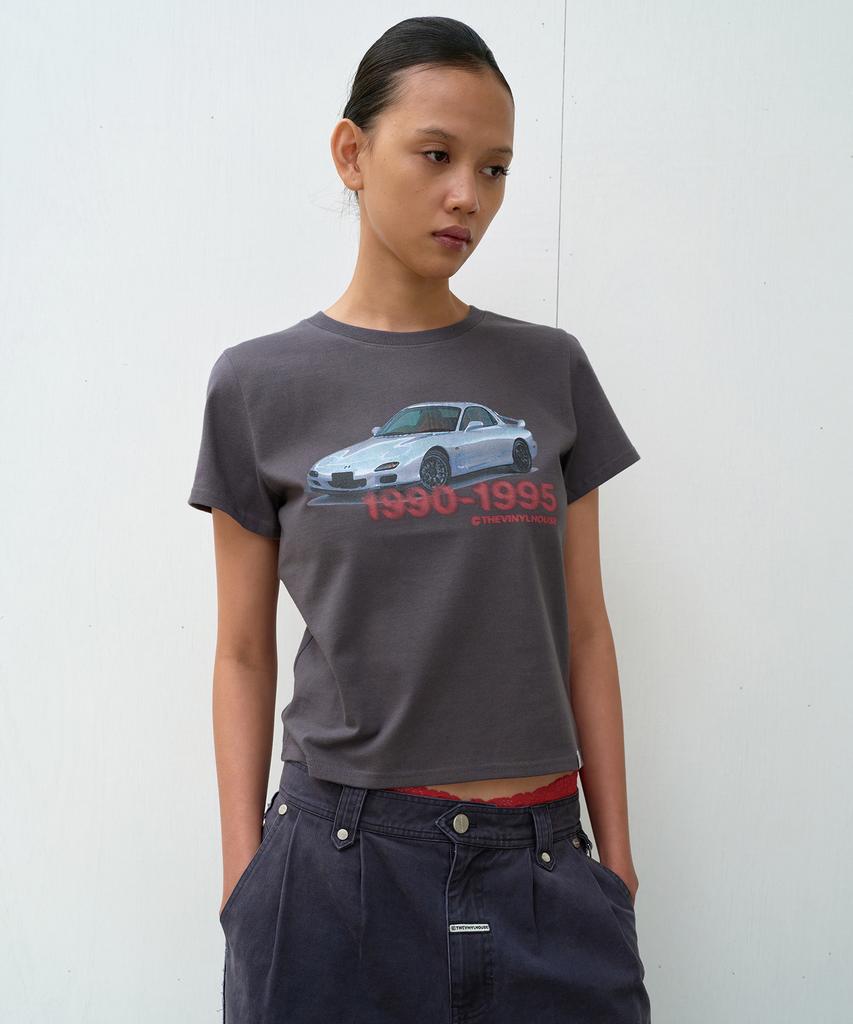 THEVINYLHOUSE Old Car Tee 2Colors (Vh2Dsut502A)