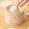 Wooden Dumpling Maker Mold Non-Stick Manual Press Dumpling Skin Press for Party Holiday Gathering, Spring Festival Cooking Tool