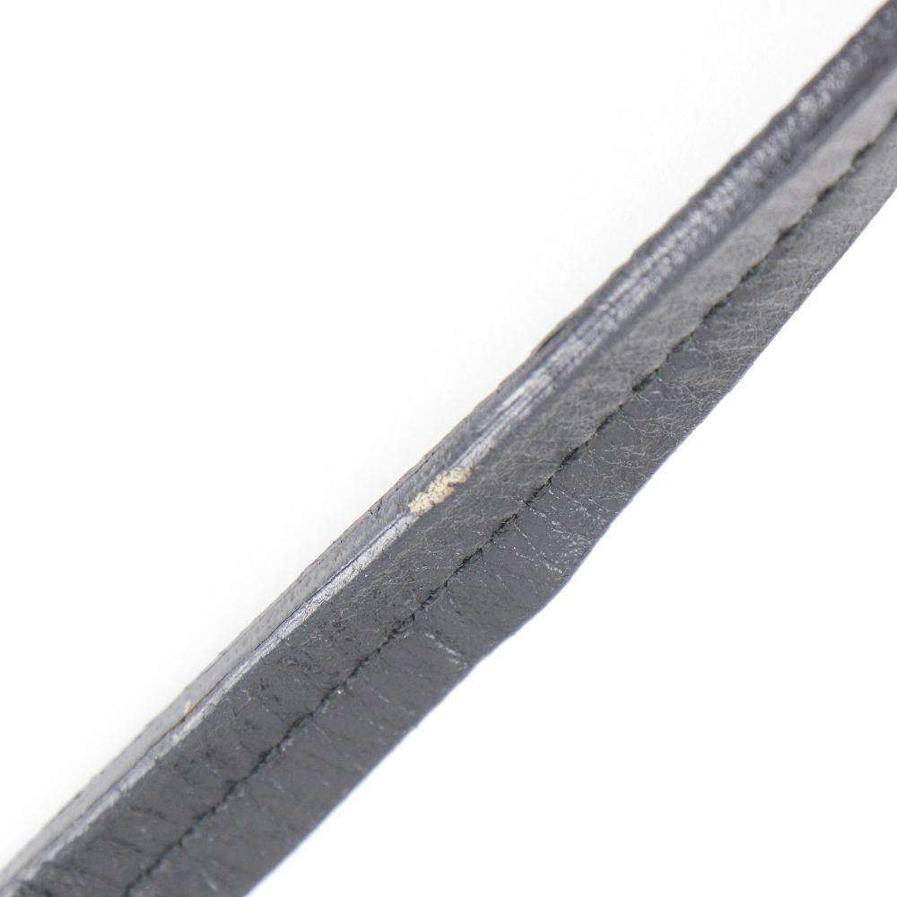 PRADA Pochette Shoulder Bag black Nylon/leather Women Used