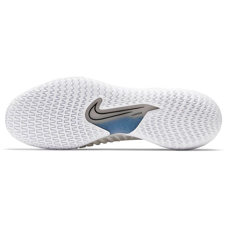 Nike Court React Vapor Nxt HC Biały Szary Mglisty Czarny CV0724-101