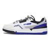 Li Ning 001 BTC SP Fabric Synthetic Leather Non-Slip Shock Absorbing Wear-Resistant Low-Top Skate Shoes Men sneakers White Blue AZGS091-1