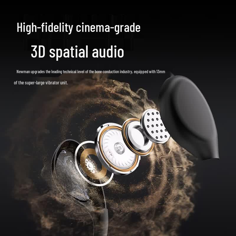 Newmine H50 Pro Bone Conduction Wireless Bluetooth Headphones