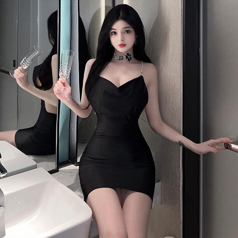 

Стройное и тонкое сексуальное платье, ночной клуб, облегающий бедра комбинезон техника, новая забавная королевская сестра One size