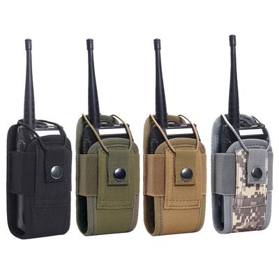 Tactical Radio Walkie Talkie Pouch Waist Bag Holder Pocket Outdoor Portable Interphone Hanging Bag