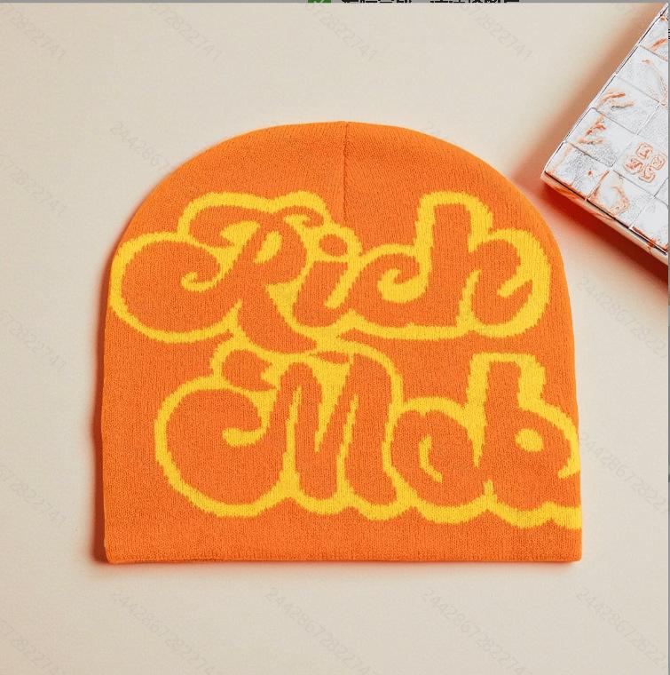 Knitting Beanies Hat Men Women Paragraph Quality Cap Y2k Warm Fashion Hundred Take Cold Cap for Women Hats