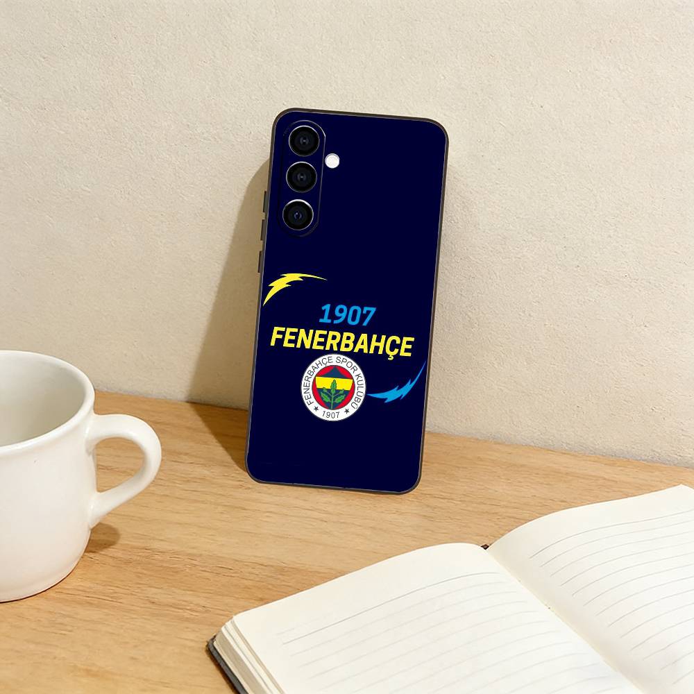 Чехол для телефона C-Cool Турция Фенербахче-Эс для Samsung Galaxy A73, A72, A71, A70, A53, A52, A51, Другие Мягкий Черный Чехол Samsung a21s