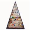 Rock & Mineral Collection 36pcs Geology Gem Kit In A Display Case For Kids Natural Gemstone Crystal Sets