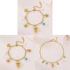 Bohemian Beach Shell Pendant Necklace And Bracelet Set For Women