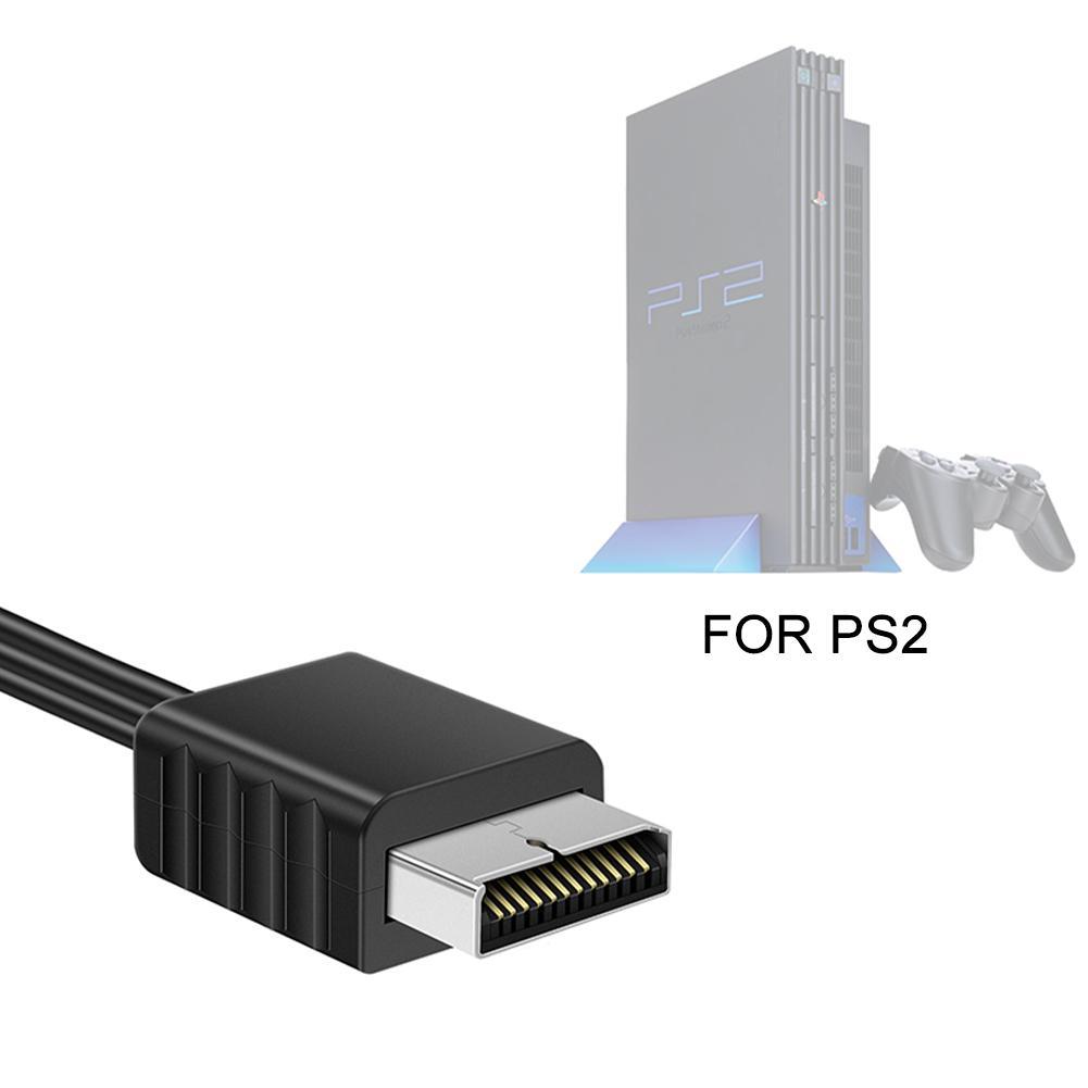Portable PS1 PS2 to HDMI 480i/480p/576i Audio Video Converter Supports All PS2/PS1 Display Modes Audio Video Converter Adapter