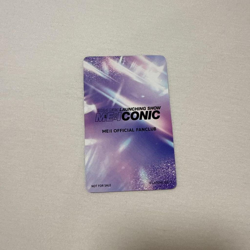 [USED] ME:I Sasaki Kokona KOKONA Trading Card Acrylic Stand Trading Card Case