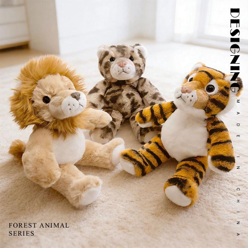 Plush Tiger Toy Animal Collection Gift For Kids And Adults