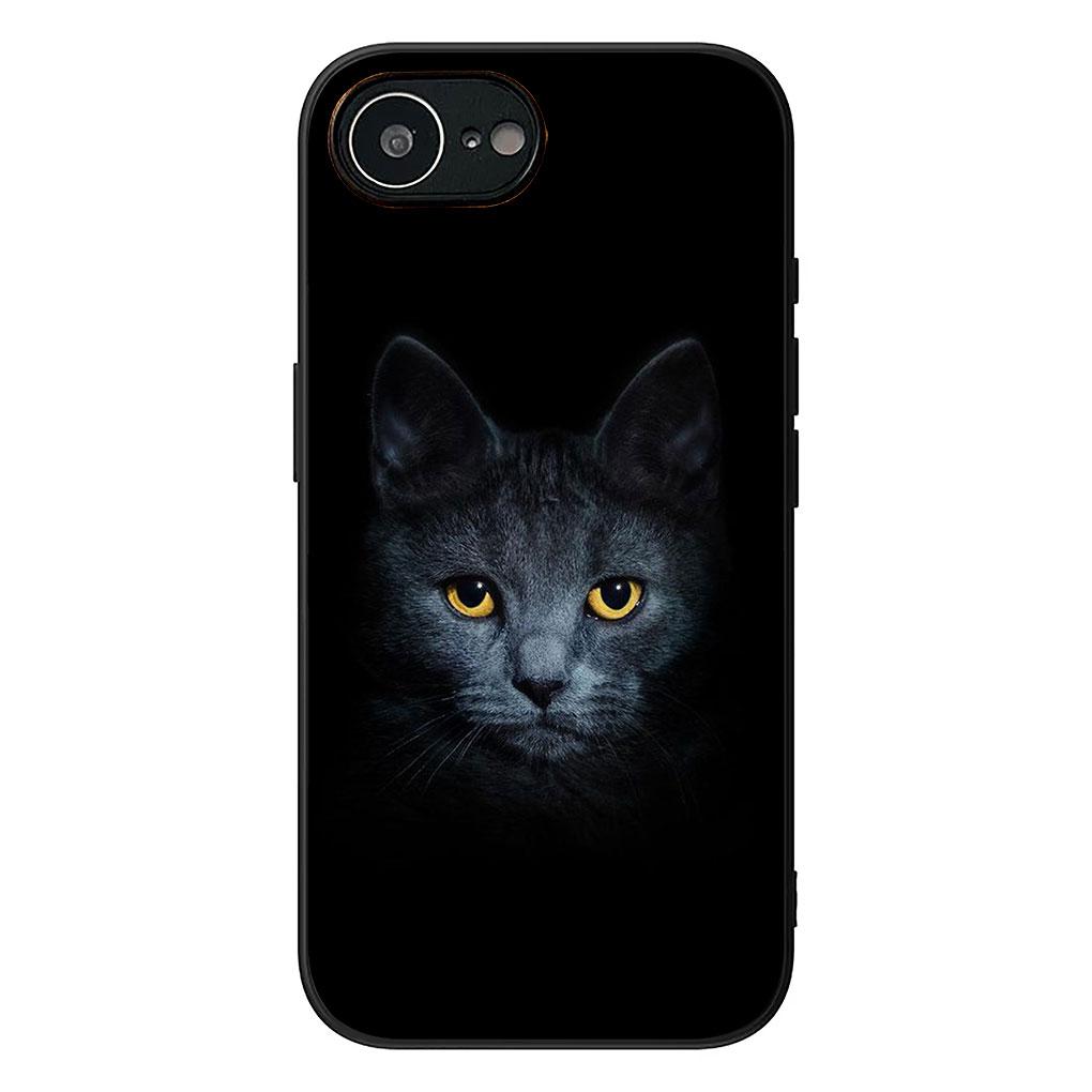 Soft Cover for Samsung Galaxy S25 S24 S23 FE Plus Ultra S7 Edge A16 A15 5G S25+ Coque Phone Case Meow Eyes Kitten Cat