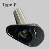 Motorcycle Exhaust Pipe Muffler Modifier K10: Special Triangle Tail, 6 Colors Available.