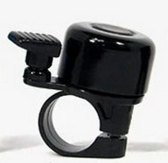 Aluminum Alloy Flat Mountain Bike Bell Flat Bell чёрный