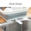 New Foldable Dish Rack Kitchen Storage Holder Drainer Bowl Tableware Plate Portable Drying Rack Home Shelf Dinnerware Organizer