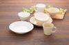 Yamaka Shoten Curry Plates, Round Plates, and Pair of Simple Happy Dining Pasta Plates (Set of 2)