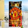 Manchester Personalized Name Beach Towel Soft Durable Quick-Dry Portable for SwimmingBeachCamping Travel Beach AccessoriesGym