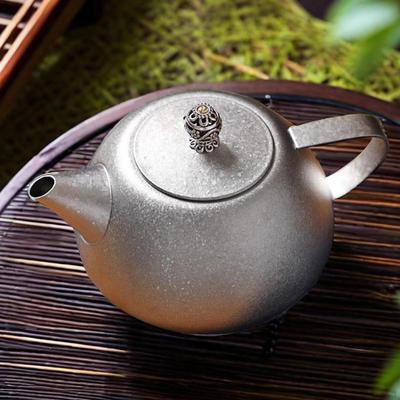Home Titanium Teapot Handmade Kung Fu Portable for Commercial Use Tea House