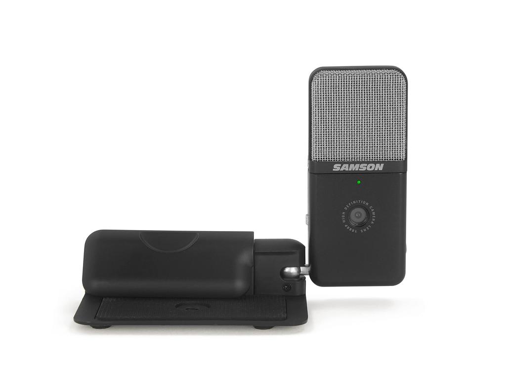 Samson Go Mic Video Portable USB Microphone with HD Webcam