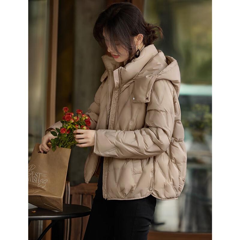 

Женская легкая пуховая куртка с капюшоном XWI M