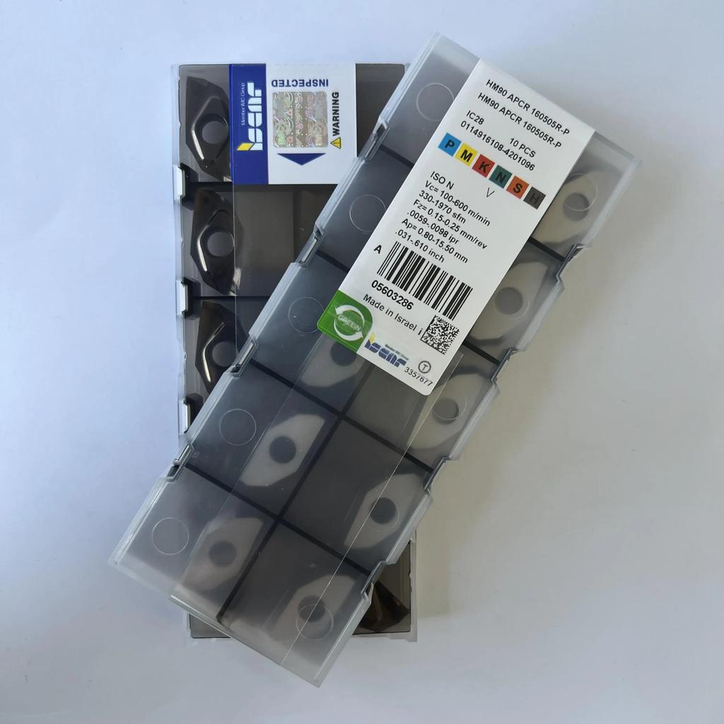 ISCAR / HM90APCR160505R-P IC28 /Industrial indexable carbide inserts 10 Pcs